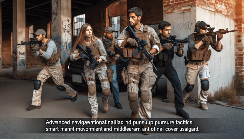 Effective Use Of Airsoft Urban Tracking And Pursuit Tactics