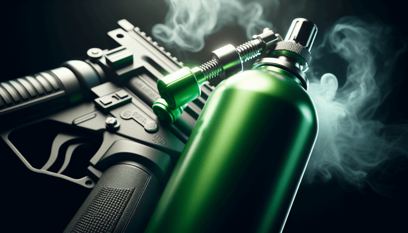 what is green gas for airsoft guns